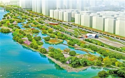 54萬平方米 雁灘濕地公園“入畫來”！