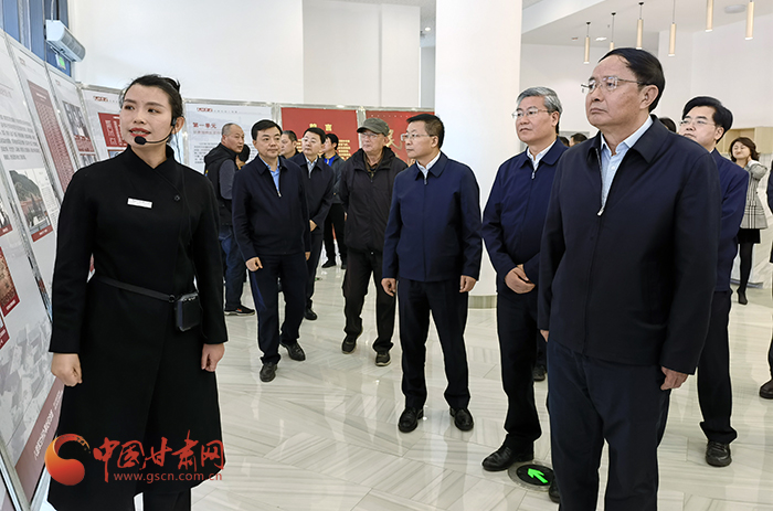 “學(xué)黨史、頌黨恩、跟黨走——紅色文化進(jìn)校園”活動(dòng)在蘭舉行 歐陽(yáng)堅(jiān)李榮燦出席（圖）