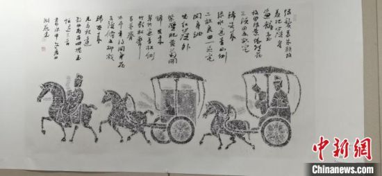 圖為傳拓作品?！〈蘖?攝