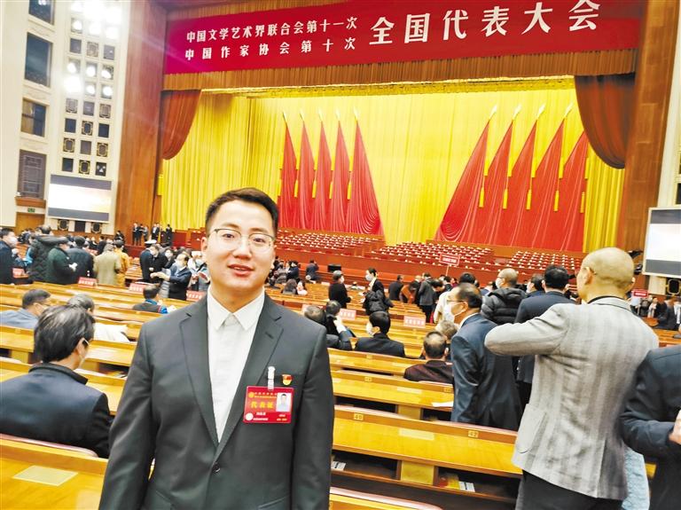 【聚焦2022甘肅兩會(huì)】網(wǎng)絡(luò)文學(xué)作家胡說：不負(fù)初心，寫有意義的文字