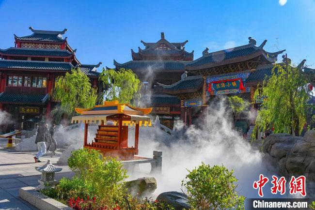 圖為嘉峪關(guān)方特歡樂世界。(資料圖) 趙海宏 攝