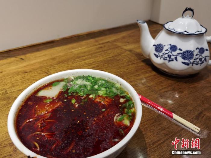 資料圖：蘭州牛肉面。 徐雪 攝