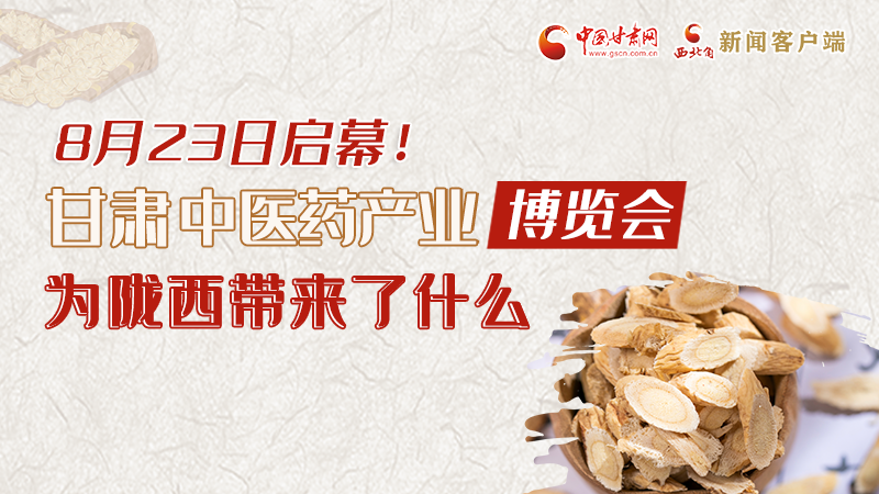 長圖丨8月23日啟幕，甘肅這場行業(yè)盛會為隴西帶來了什么？
